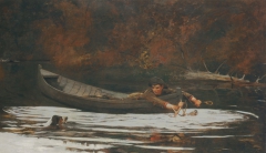 Hound and Hunter by Winslow Homer