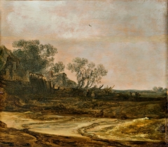 Houses in the Dunes by Jan van Goyen