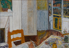 Intérieur blanc by Pierre Bonnard