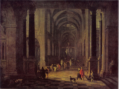 Interior of a Church by Gerard Houckgeest