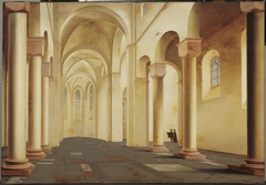 Interior of the St. Pieterskerk in Utrecht by Pieter Jansz Saenredam