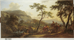 Italianate Landscape by Nicolaes Pieterszoon Berchem