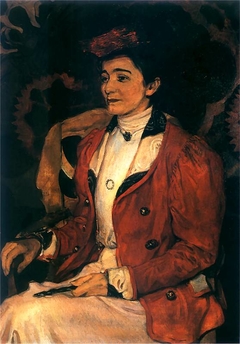 Iza Axentowicz by Józef Mehoffer