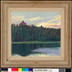 Järvimaisema by Akseli Gallen-Kallela