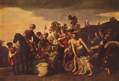 Joseph's Servants Find the Cup in Benjamin's Sack by Claes Corneliszoon Moeyaert