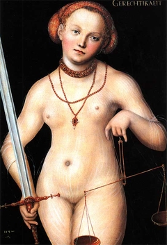 Justice by Lucas Cranach the Elder