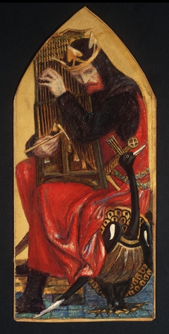 King David by Dante Gabriel Rossetti