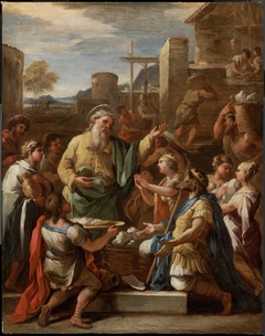 King Tiridates before Saint Gregory the Armenian by Luca Giordano