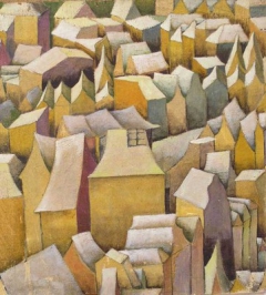 KŁODZKO 1963r.cubism by Jaga Karkoszka