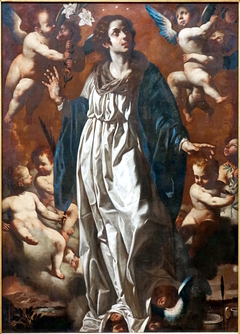 L'immaculée Conception by Paolo Domenico Finoglia