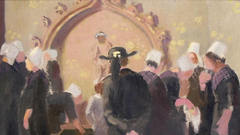 La fontaine du Folgoët by Maurice Denis