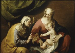 La Vierge, l'Enfant Jésus et sainte Anne by Jacques Blanchard