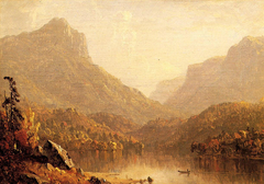 Lake Scene by Sanford Robinson Gifford