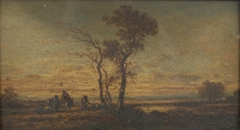 Landscape by Léon-Victor Dupré