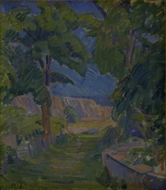 Landscape near "Mindet" on Christiansø by Karl Isakson