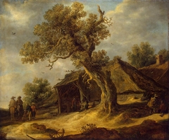 Landscape with Oak by Jan van Goyen