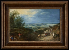 Landscape with Peasants by Jan Brueghel the Elder