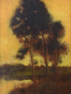 Landscape with Three Trees by Ben Austrian