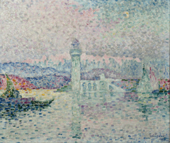 Le phare d'Antibes by Paul Signac