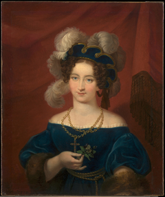 Louise, Princess of Saxe-Gotha-Altenburg, Duchess of Saxe-Coburg and Gotha (1800-31) by Leopoldine Louise von Meyern-Hohenberg