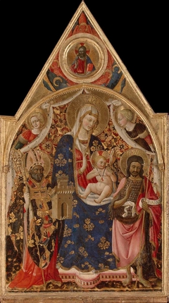 Madonna and Child with Saints by Antonio da Firenze