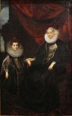 Marchesa Bianca Spinola Imperiale (1554-1622) and her granddaughter Maria Giovanna Serra, 1605-1606 by Peter Paul Rubens