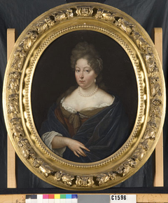 Martha van Groenhoven (1649-1716). Echtgenote van Antony Hoffer by Johannes van Haensbergen