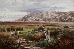 Mawddach Estuary, Barmouth by Benjamin Williams Leader