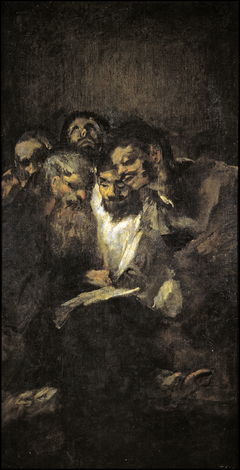 Men Reading by Francisco de Goya