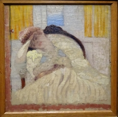 Misia assise dans une bergère dit "Nonchaloir" by Édouard Vuillard