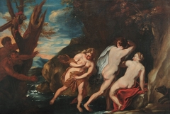 Nymphs surprised by a Satyr by Anthony van Dyck