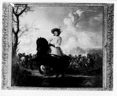 Officer on Horseback by Pieter Wouwerman