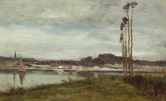 On the Seine by Homer Dodge Martin