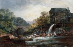 Pandy Mill, North Wales by James Vivien De Fleury