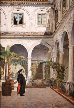 Patio of the Convent of San Francisco de Cádiz by Salvador Viniegra