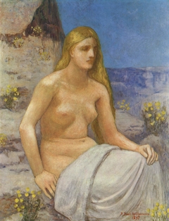 Penitent Magdalene by Pierre Puvis de Chavannes