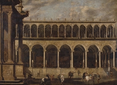 Perspective of a Gymnasium by Viviano Codazzi