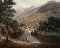 Pont y Pair, Bettws y Coed by Hugh Hughes