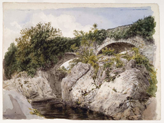 Pont-y-Pair near Bettws-y-Coed, North Wales by Hopkins Horsley Hobday Horsley