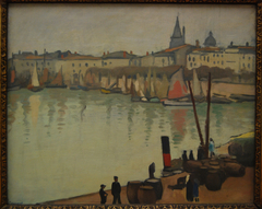 Port of La Rochelle by Albert Marquet