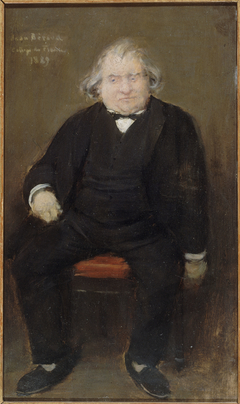 Portrait d'Ernest Renan (1823-1892), philosophe by Jean Béraud