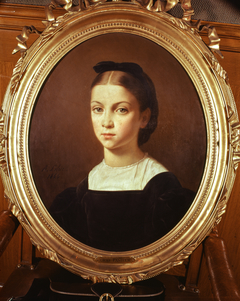 Portrait de Cécile Pasteur, fille de Louis Pasteur, à l'âge de 11 ans by Jean-Baptiste Auguste Leloir