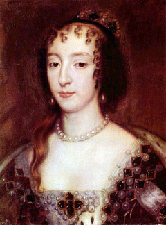 Portrait de Henriette de France, reine d'Angleterre by Peter Lely