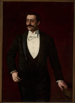 Portrait o f Aleksander Rajchman by Stanisław Lentz