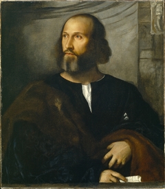 Portrait of a Bearded Man by Titian