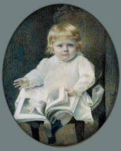 Portrait of a Boy by Edouard Elias Kaufer