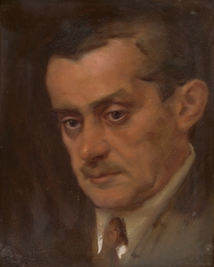 Portrait of a Man by Milan Thomka Mitrovský