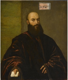 Portrait of a Venetian Gentleman (overpainted) by Titian