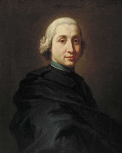 Portrait of a Young Clergyman by Jacopo Amigoni