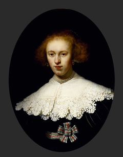 Portrait of a Young Woman by Rembrandt